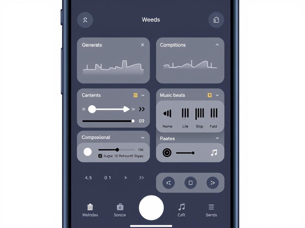 Aplicativo para criar músicas com IA