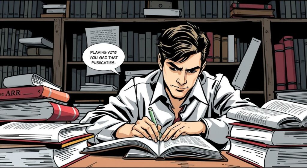 Imagem de um candidato se preparando para um concurso público