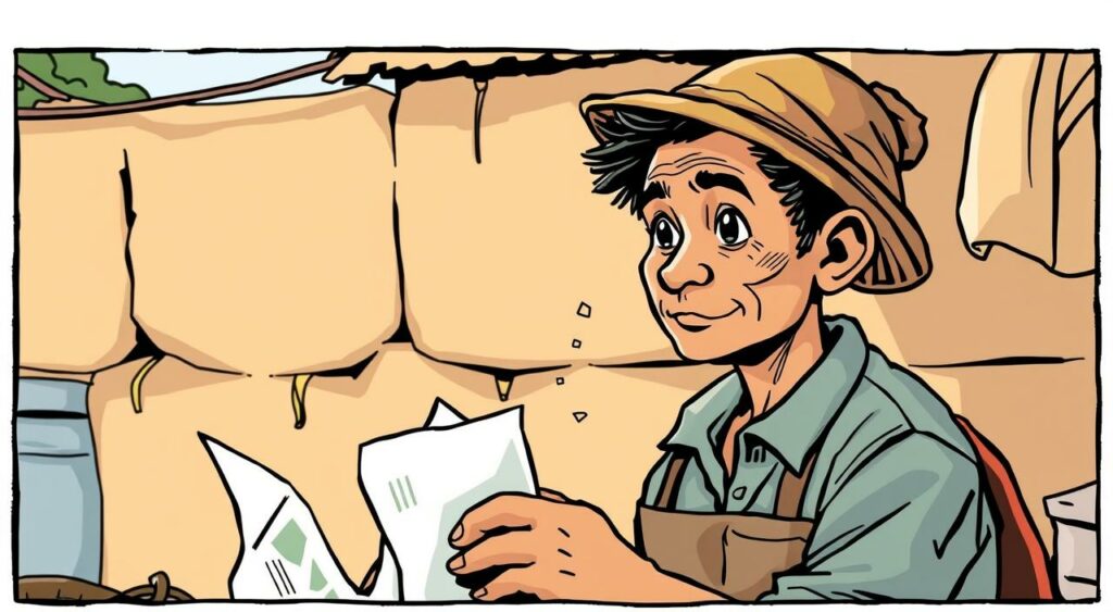 Imagem de um trabalhador informal contribuindo para a Previdência Social